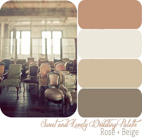 Beige Wedding Sweetandlovelylife