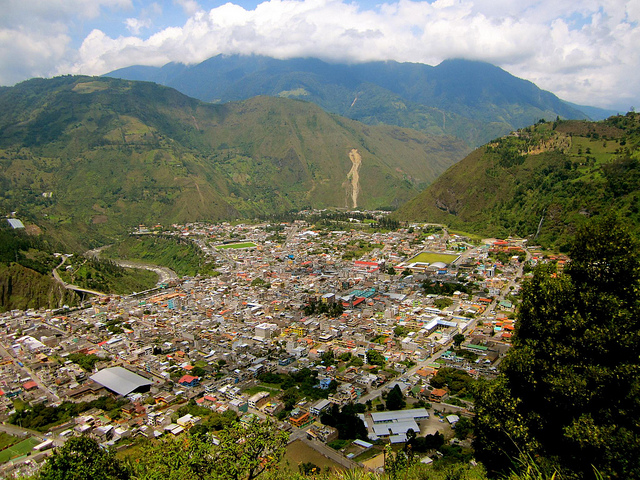 Banos ecuador, mountains